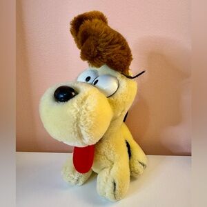 Vintage Odie Dog from Garfield Plush Stuffed Animal 1983